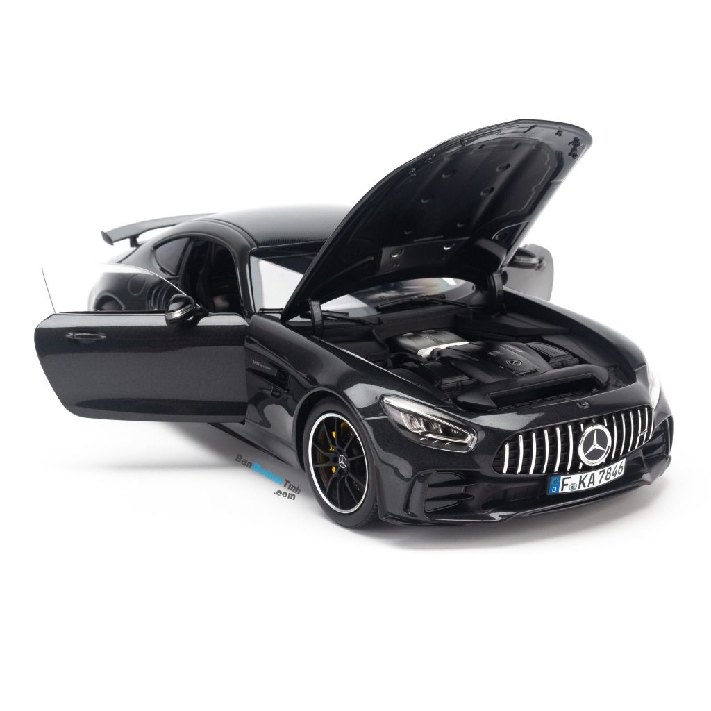 Mô hình xe Mercedes-Benz GTR 2019 1:18 Norev Grey Metallic (9)