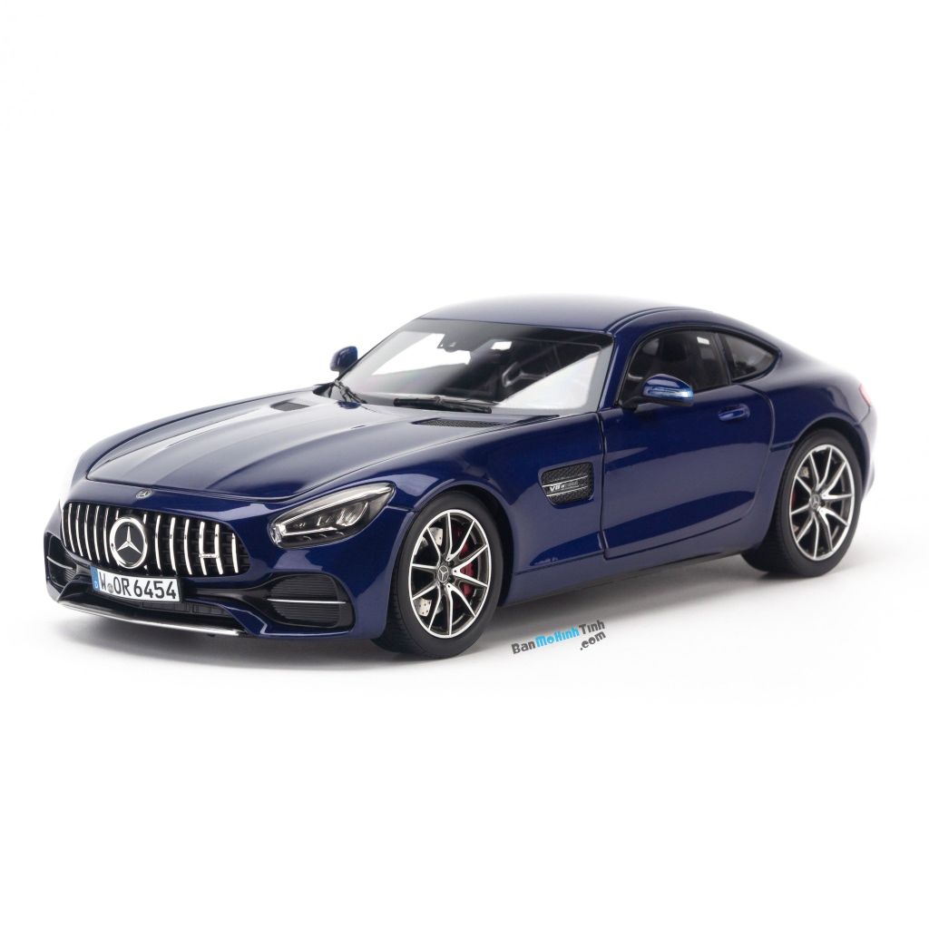 Mô hình xe Mercedes-Benz GTS 2019 1:18 Norev Blue Metallic (1)