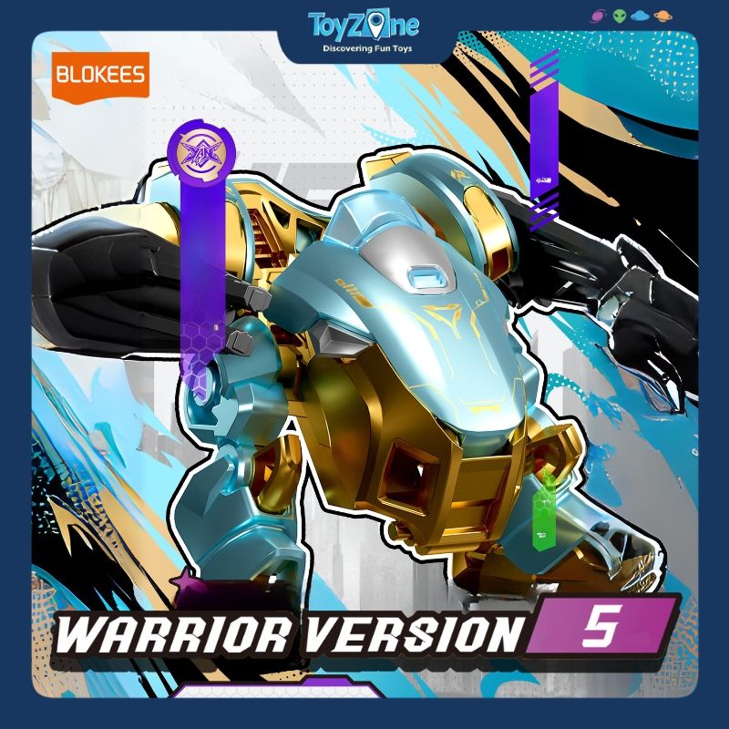 Mô hình đồ chơi Lắp ráp Blind box Herospire Warrior Version 05 Generals Contest Model Kits BLOKEES