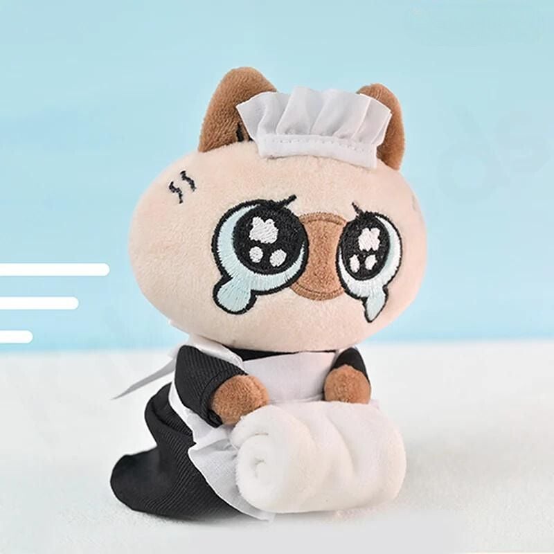 Mô hình Blind box Móc Khóa Gấu Bông Dây Cót Azukiasan's Cafeteria Ver.2 Clockwork Plush ( Quán Cà Phê Của Azukiasan ) NOBEKO