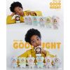 Mô hình Blind box Móc khóa Gấu bông Bao-ao V2 Good Night Baby ( Chúc Bé Ngủ Ngon ) CQTOYS