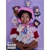 Mô hình Blind box Móc khóa Gấu bông Bao-ao V2 Good Night Baby ( Chúc Bé Ngủ Ngon ) CQTOYS