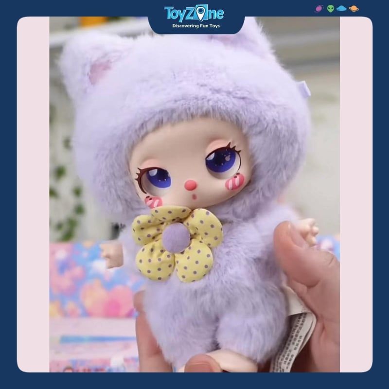 Mô hình Blind Box Móc khóa Gấu Bông Liila's Lucky Cat V1 ( Liila's Mèo May Mắn ) LIILA TOYS