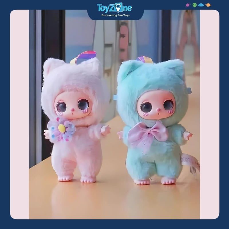 Mô hình Blind Box Móc khóa Gấu Bông Liila's Lucky Cat V1 ( Liila's Mèo May Mắn ) LIILA TOYS