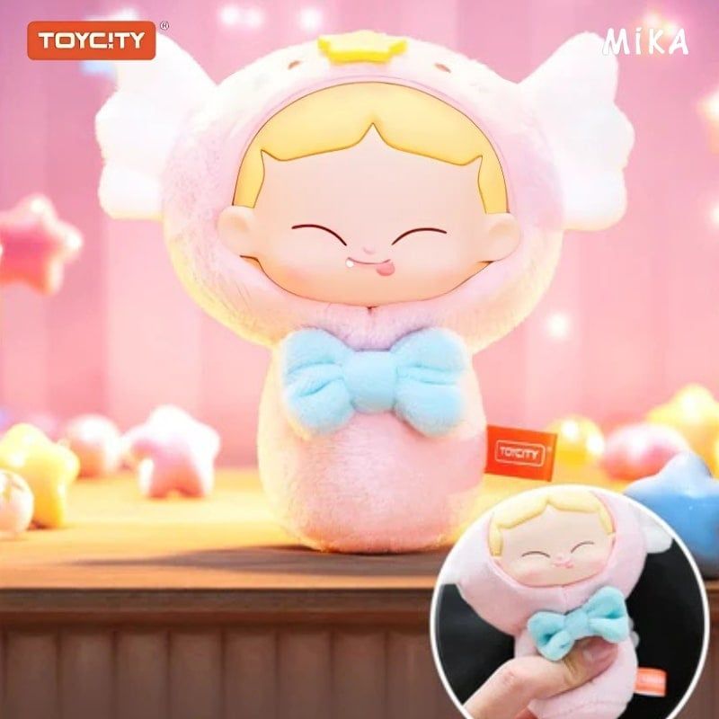 Mô hình Blind box Móc khóa Gấu bông MiKa My Little Childhood (Tuổi Thơ Của Tôi) TOYCITY