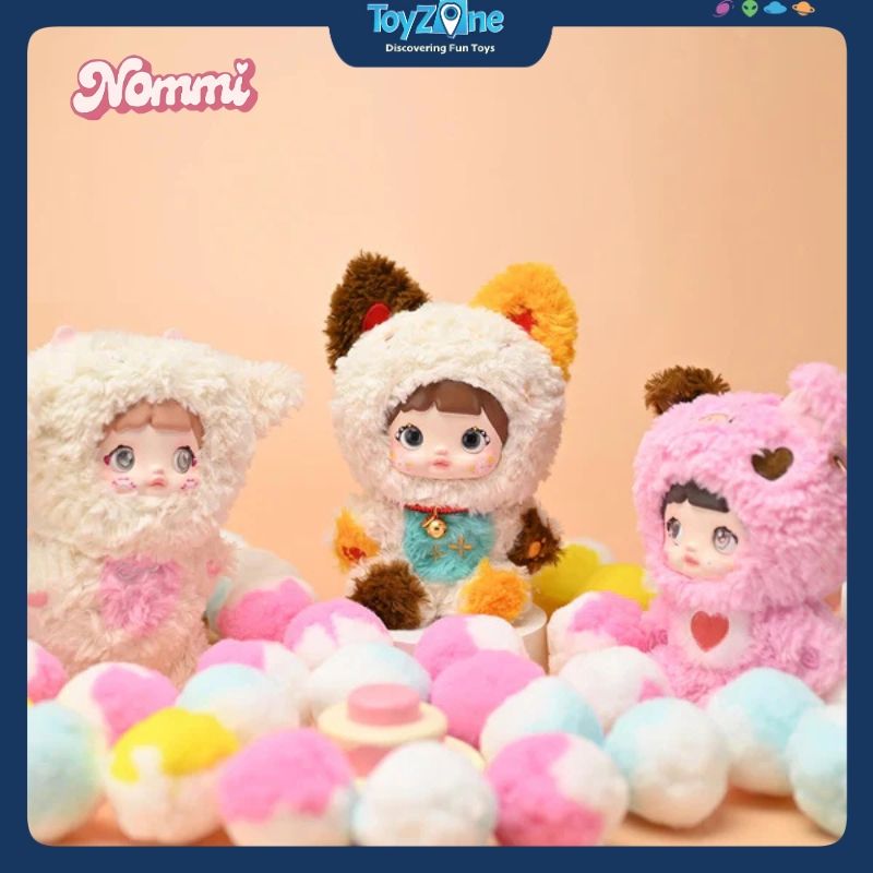 Mô hình Blind box Móc khoá Gấu bông Nommi Loveliness Never End ( Sự Đáng Yêu Không Kết Thúc ) HITOY