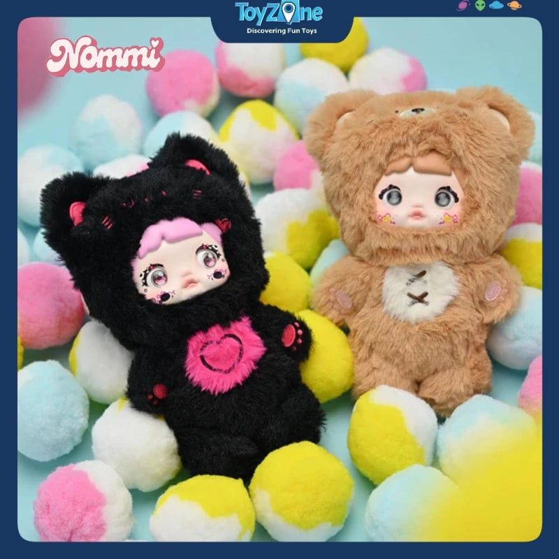 Mô hình Blind box Móc khoá Gấu bông Nommi Loveliness Never End ( Sự Đáng Yêu Không Kết Thúc ) HITOY