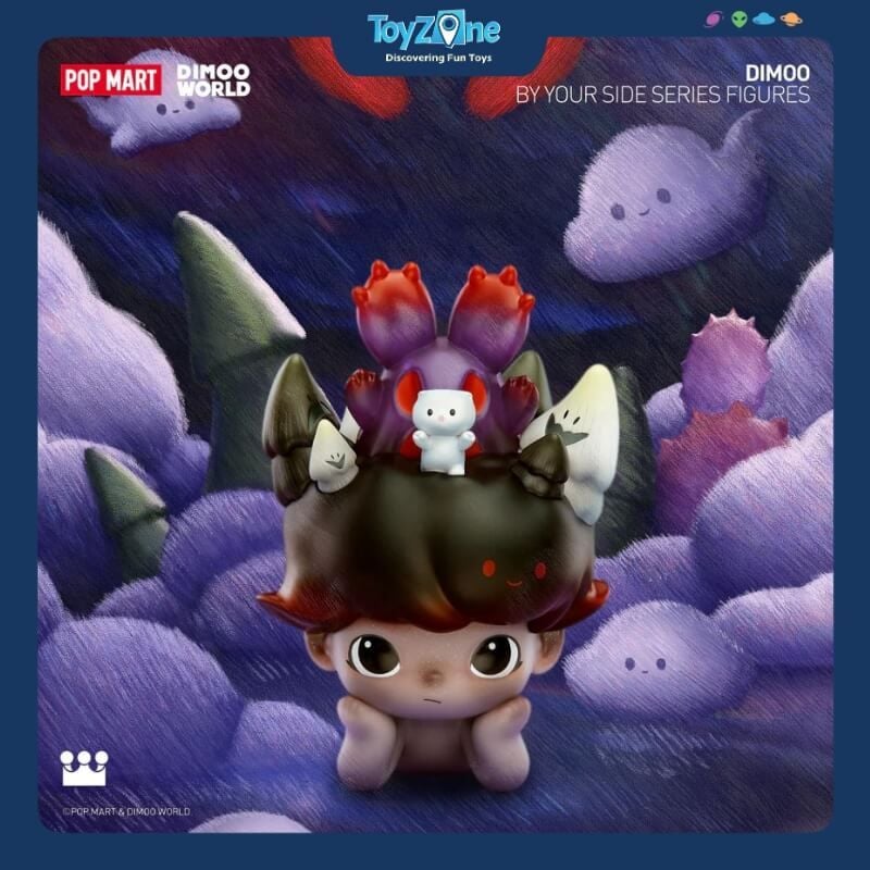 Mô hình đồ chơi Blind box Dimoo By Your Side Series Figures ( Dimoo Bên Cạnh Bạn ) POP MART