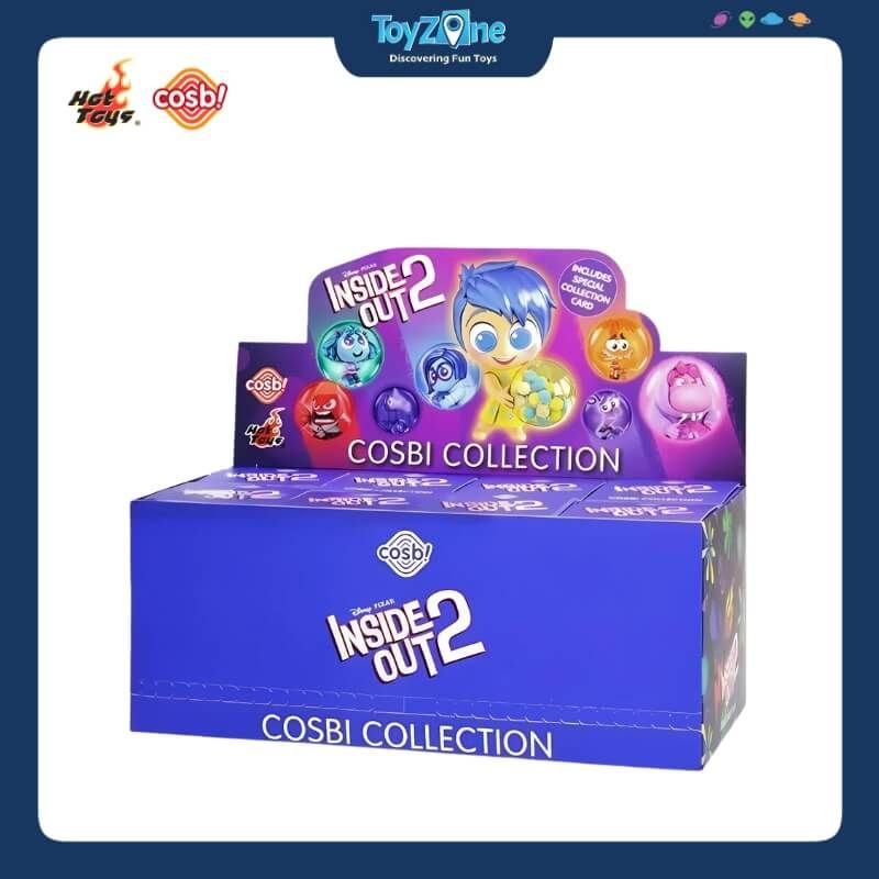 Mô hình đồ chơi Blind Box Disney x Cosby Inside Out 2 Cosbi ( Những Mảnh Ghép Cảm Xúc ) HOTTOYS