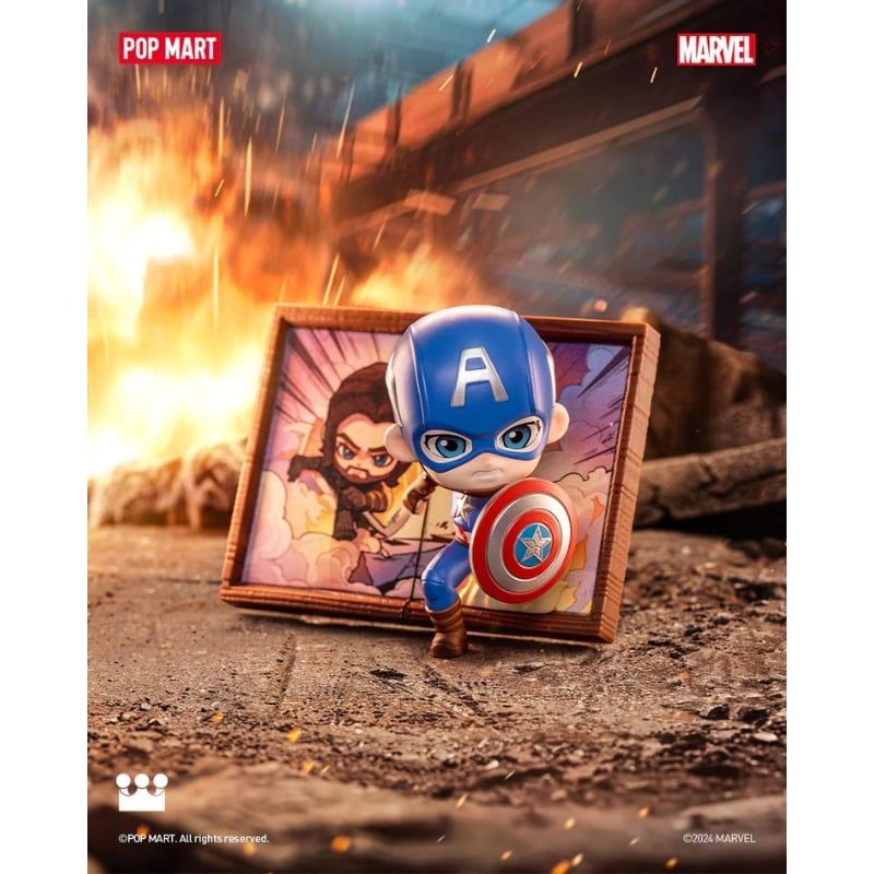 Mô hình đồ chơi Blind box Marvel Photo Frame Series Figures ( Khung Ảnh Marvel ) POP MART