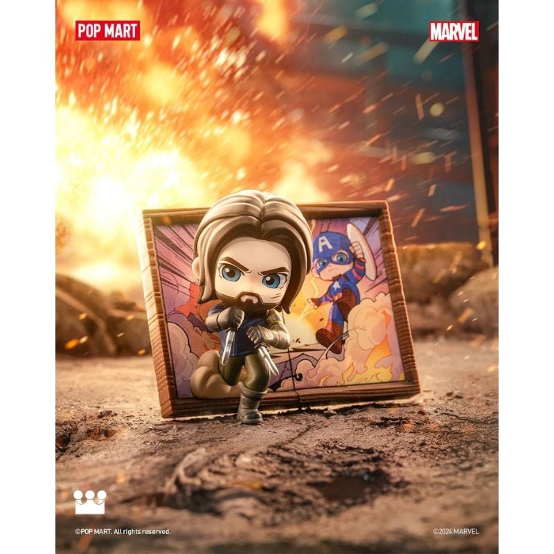 Mô hình đồ chơi Blind box Marvel Photo Frame Series Figures ( Khung Ảnh Marvel ) POP MART