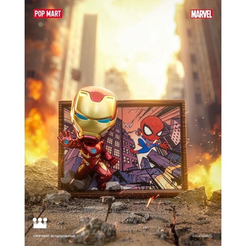 Mô hình đồ chơi Blind box Marvel Photo Frame Series Figures ( Khung Ảnh Marvel ) POP MART