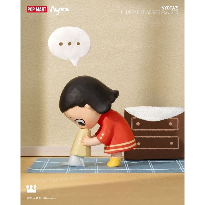 Mô hình đồ chơi Blind box Nyota's Fluffy Life Series Figures ( Cuộc Sống Nhẹ Nhàng Của Nyota's ) POP MART