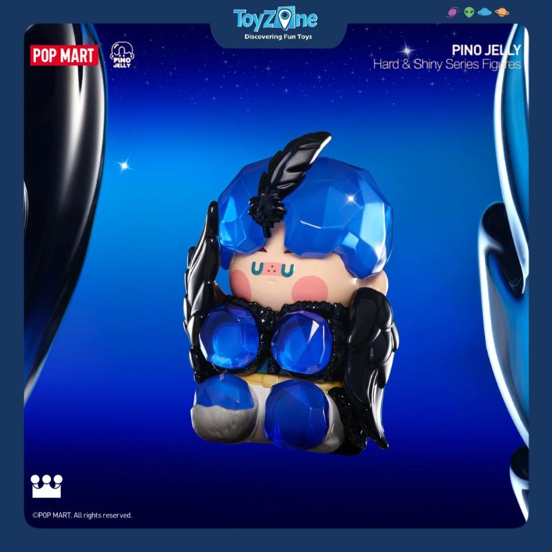 Mô hình đồ chơi Blind box Pino Jelly Hard & Shiny Series ( Cứng Rắn Và Lấp Lánh ) POP MART