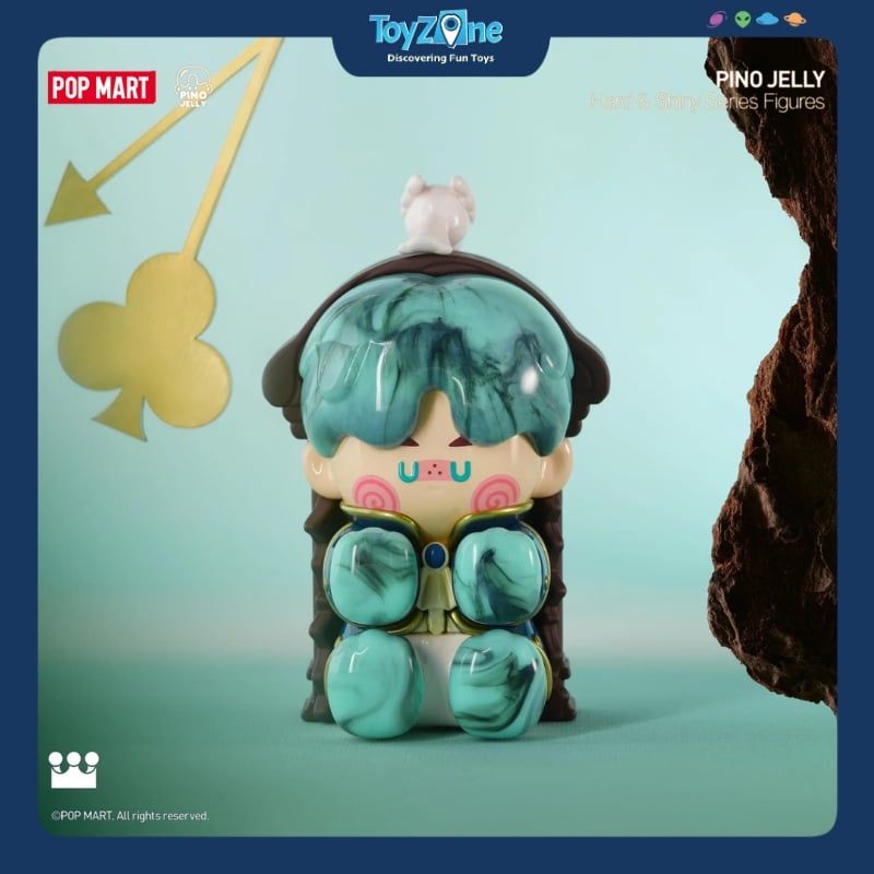 Mô hình đồ chơi Blind box Pino Jelly Hard & Shiny Series ( Cứng Rắn Và Lấp Lánh ) POP MART
