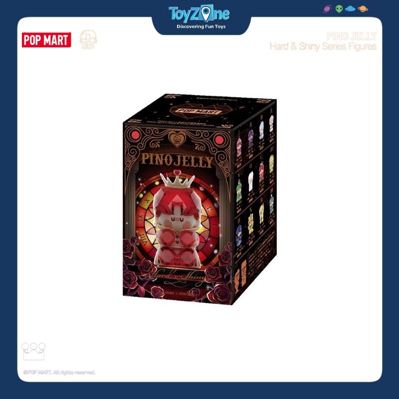 Mô hình đồ chơi Blind box Pino Jelly Hard & Shiny Series ( Cứng Rắn Và Lấp Lánh ) POP MART
