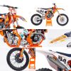 Mô hình xe mô tô KTM 450 SX-F Factory Edition 2018 1:6 MAISTO