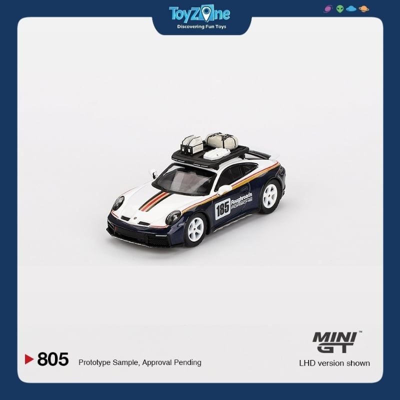 Mô hình xe Porsche 911 Dakar 1:64 MiniGT