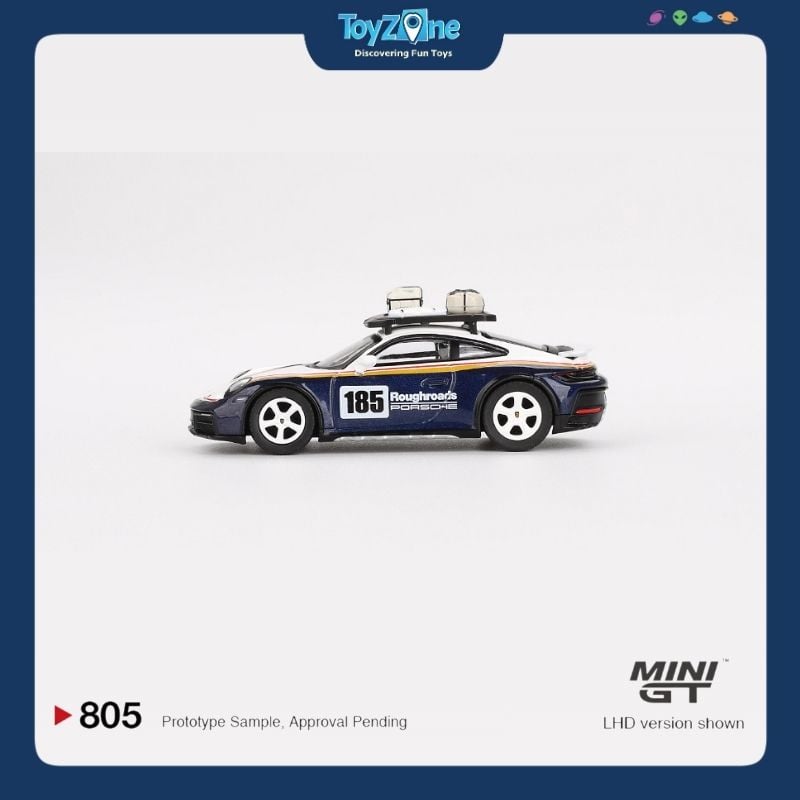 Mô hình xe Porsche 911 Dakar 1:64 MiniGT