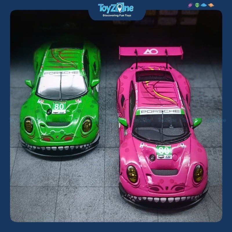 Mô hình xe Porsche 911 GT3 R Tyrannosaurus 1:64 Star Race