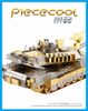 Mô hình kim loại lắp ráp 3D Xe Tăng M1A2 Sep Tusk II (Gold, Silver) – Piececool MP218