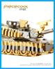 Mô hình kim loại lắp ráp 3D Xe Tăng M1A2 Sep Tusk II (Gold, Silver) – Piececool MP218