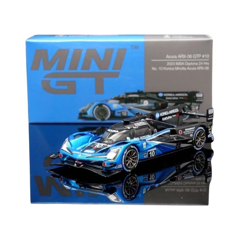 Mô hình xe Acura ARX-06 GTP 2023 IMSA Daytona 24 Hrs 1:64 MiniGT