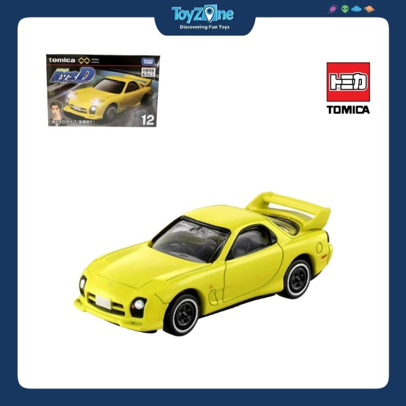 Mô hình xe Intial D Mazda RX-7 Keisuke Takahashi TOMICA PREMIUM UNLIMITED 12