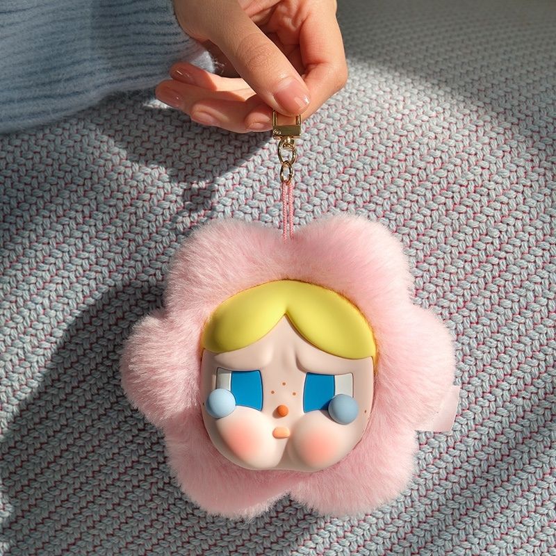 Mô hình Móc khóa Treo túi Mềm mại Crybaby Sad Club Series-Silicone Plush Earphone Bag POP MART