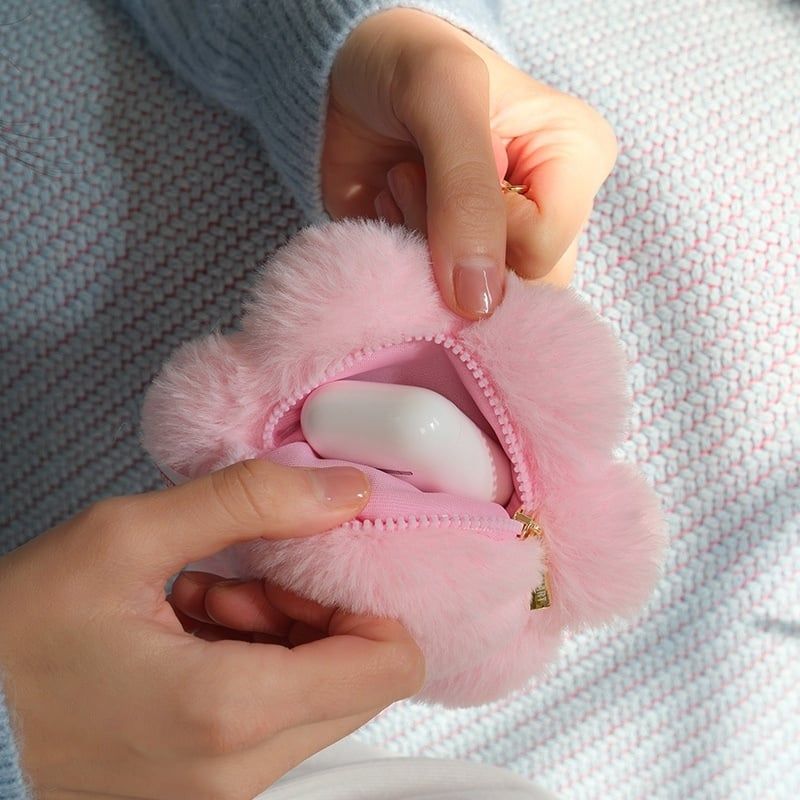 Mô hình Móc khóa Treo túi Mềm mại Crybaby Sad Club Series-Silicone Plush Earphone Bag POP MART