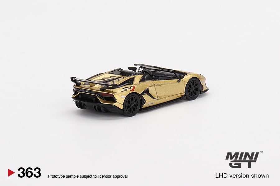 Mô hình xe Lamborghini Aventador SVJ Roadster 1:64 MiniGT