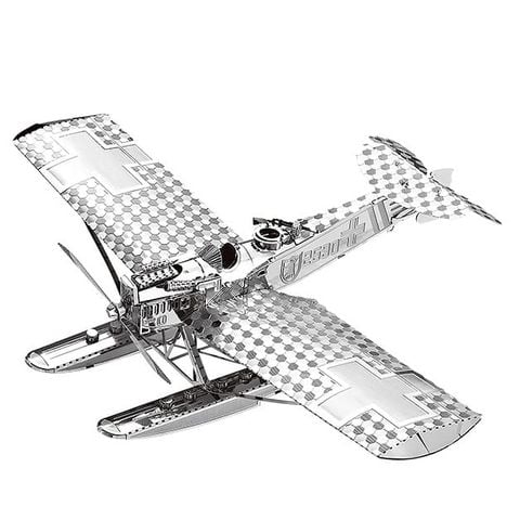 Mô hình kim loại lắp ráp 3D Thủy Phi Cơ W.29 (Silver) – Metal Works MP282