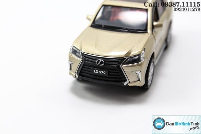 Mô hình xe Lexus LX570 1:32 Jackiekim