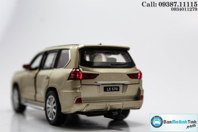 Mô hình xe Lexus LX570 1:32 Jackiekim