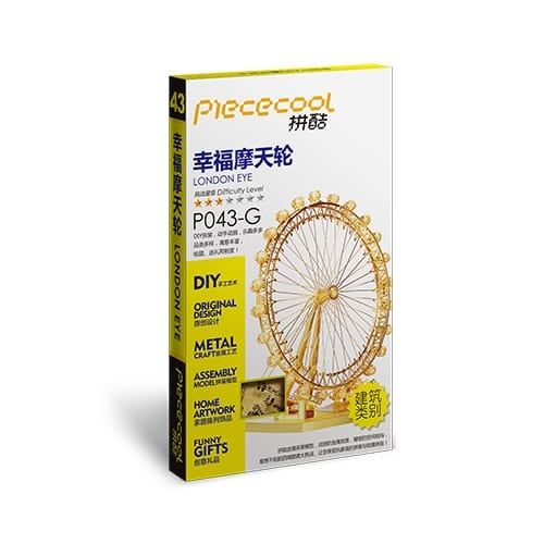 Mô hình kiến trúc thế giới London Eye lắp ráp kim loại 3D – Piececool MP079