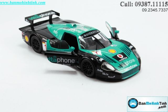 Mô hình xe Maserati MC12 Black 1:24 Bburago (3)