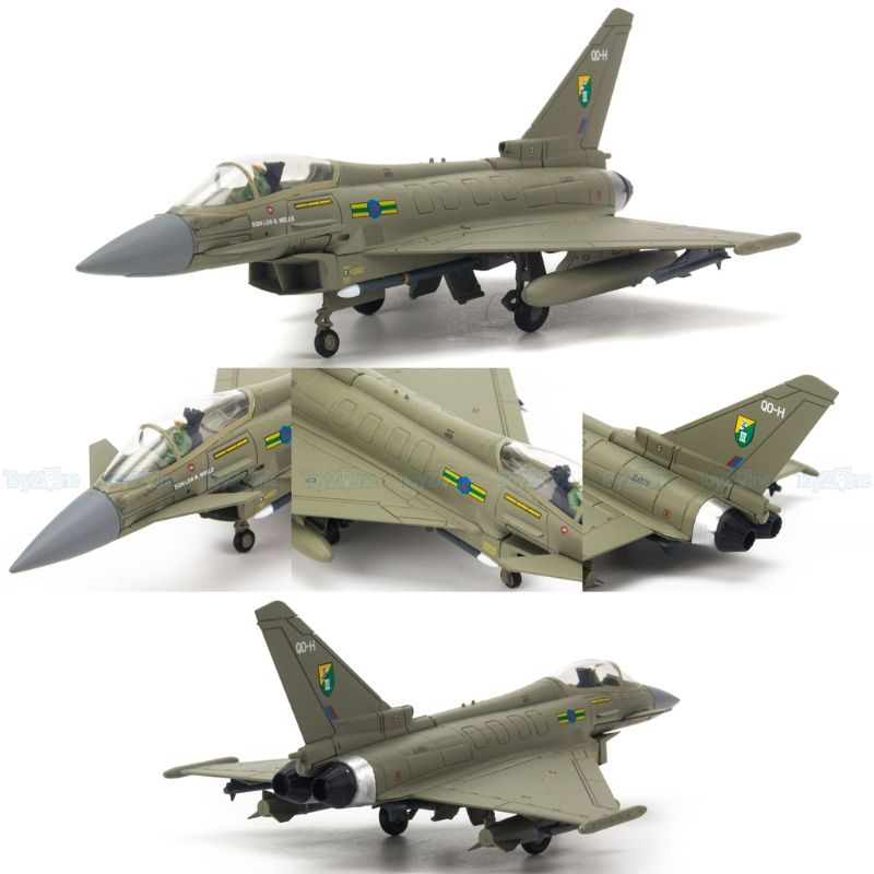Mô hình máy bay chiến đấu EF2000 Eurofighter Typhoon Germany 1:100 AmerCom
