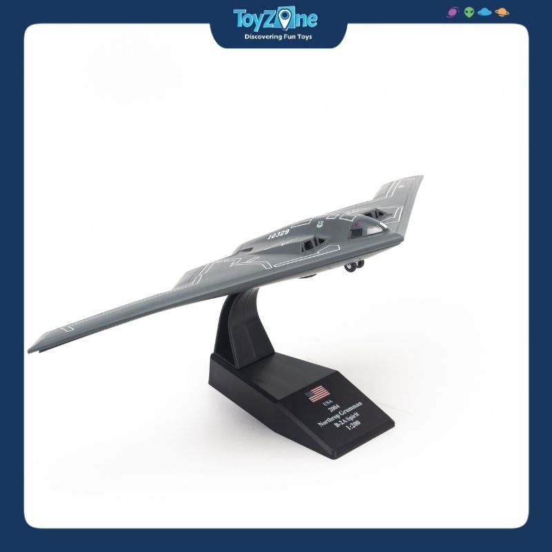 Mô hình máy bay quân sự B-2 Spirit Northrop Grumman US Army 1:200 AmerCom