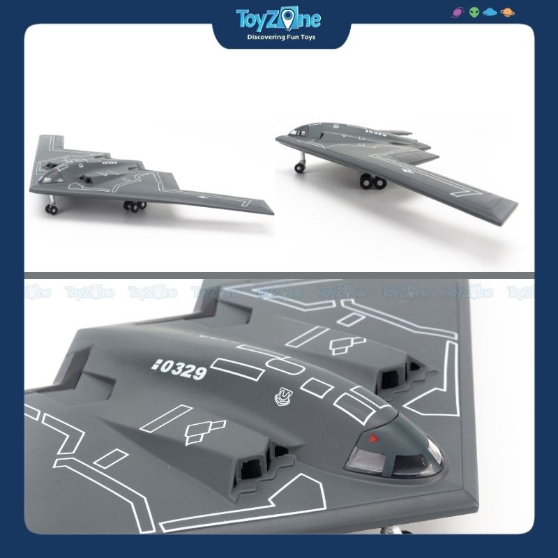 Mô hình máy bay quân sự B-2 Spirit Northrop Grumman US Army 1:200 AmerCom