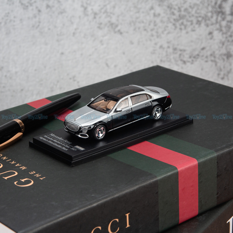 Mô hình xe Mercedes Maybach S680 W223 1:64 Almost Real