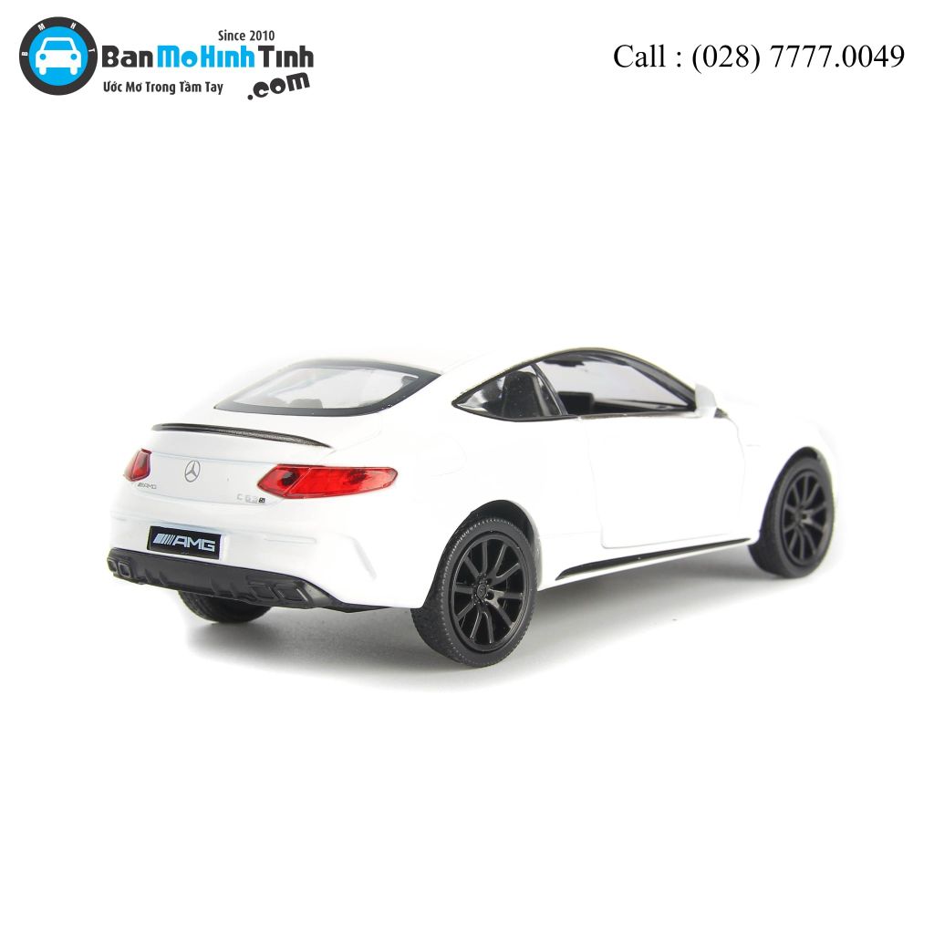 Mô hình xe Mercedes Benz C63S AMG Coupe 1:36 UNI