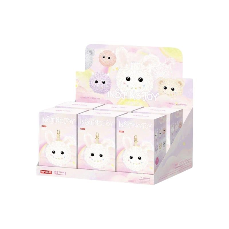 Mô hình Blind box Móc khóa Gấu bông Instinctoy Fantasy World Series-Plush ( Thế Giới Huyền Ảo ) POP MART