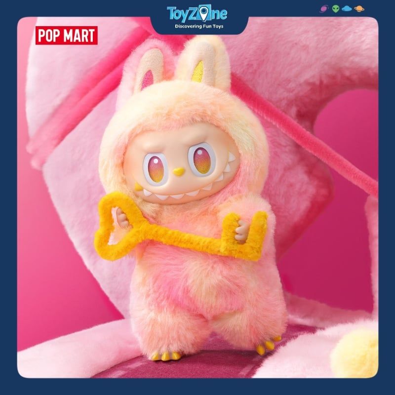 Mô hình Blind Box Móc khoá Gấu bông Labubu V3 The Monsters Big Into Energy POP MART