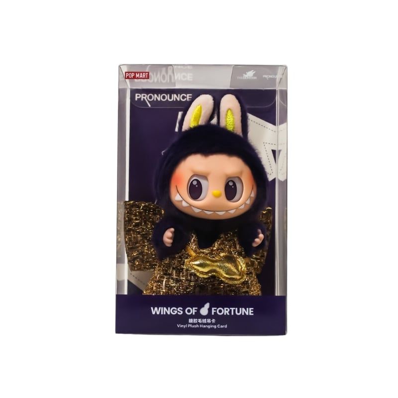 Mô hình The Monsters Labubu x Pronounce Wings Of Fortune Vinyl Plush POP MART