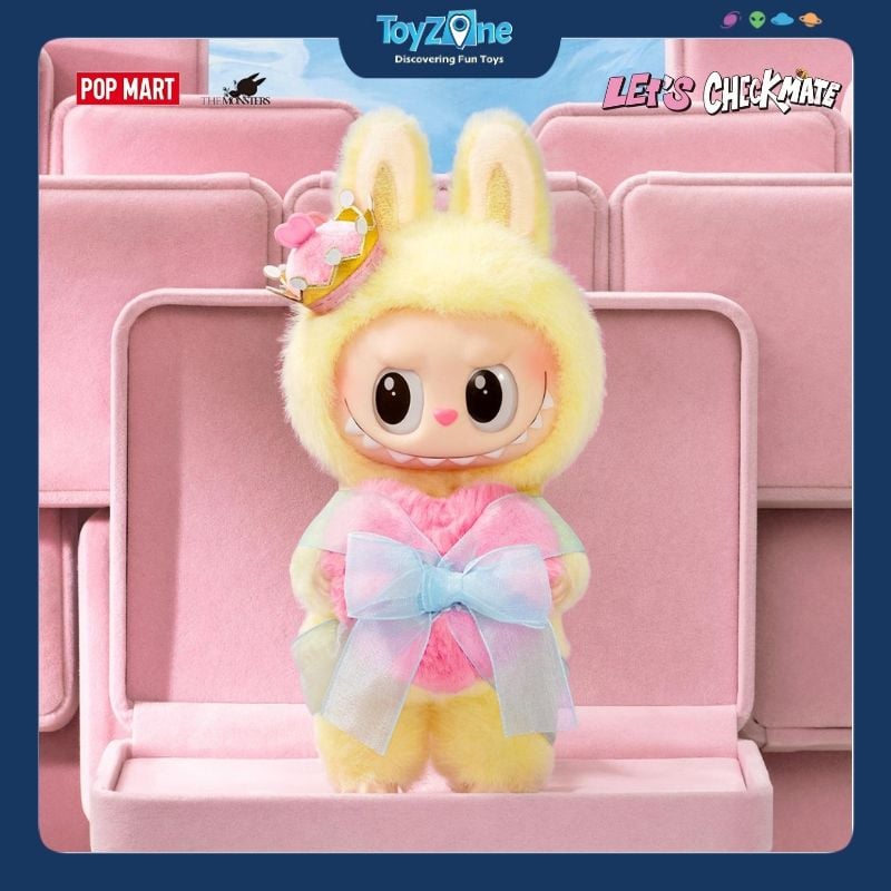 Mô hình Gấu bông Labubu The Monsters Let's Checkmate Series-Vinyl Plush Hanging Card POP MART