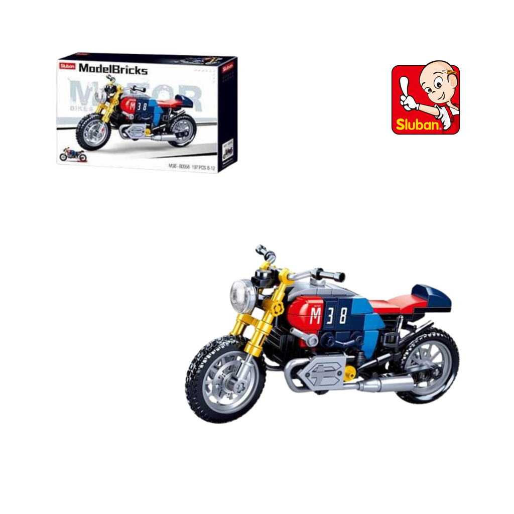 Đồ chơi lắp ráp mô hình Moto ModelBricks SLUBAN