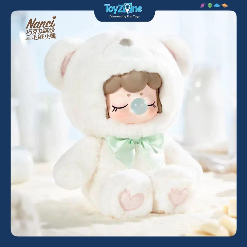 Mô hình Blind box Gấu bông Nanci Colorful Chocolate Cutie Bears ( Chú Gấu Socola Sặc Sỡ ) ROLIFE