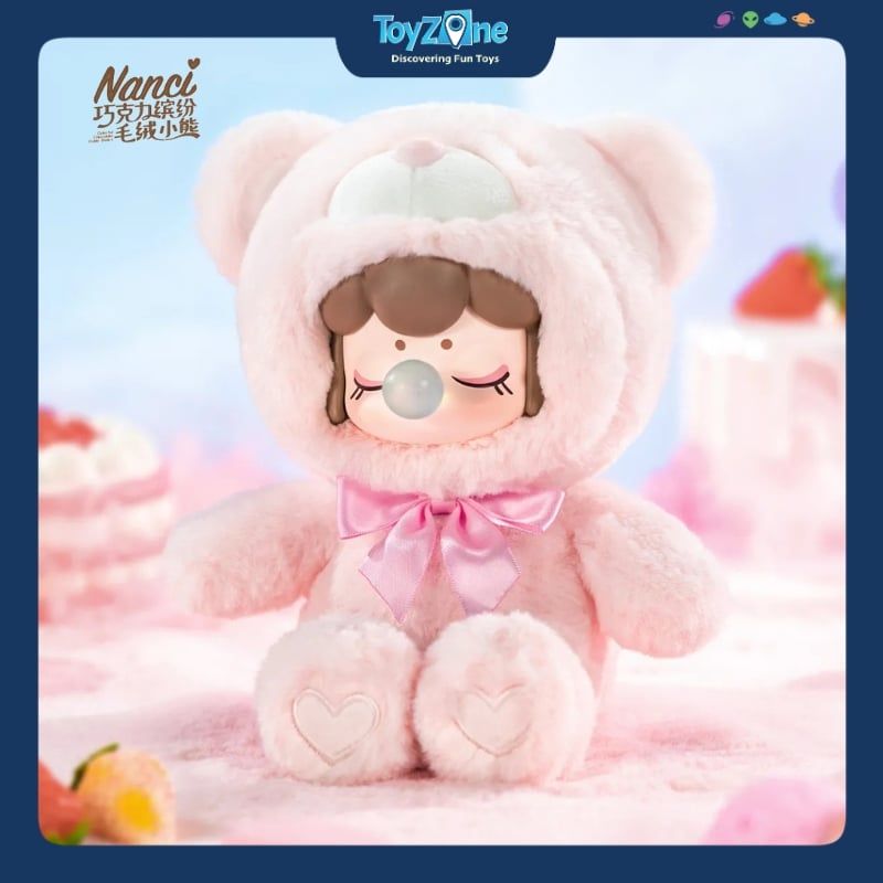 Mô hình Blind box Gấu bông Nanci Colorful Chocolate Cutie Bears ( Chú Gấu Socola Sặc Sỡ ) ROLIFE