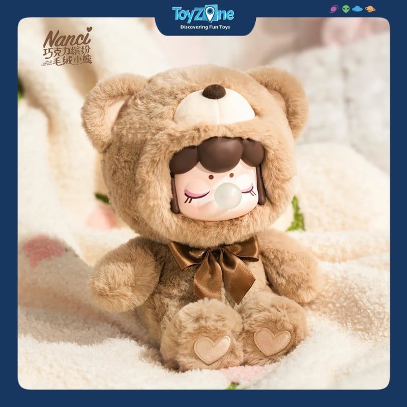 Mô hình Blind box Gấu bông Nanci Colorful Chocolate Cutie Bears ( Chú Gấu Socola Sặc Sỡ ) ROLIFE