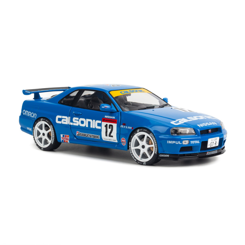 Mô hình xe Nissan GTR R34 Skyline 1:18 Solido